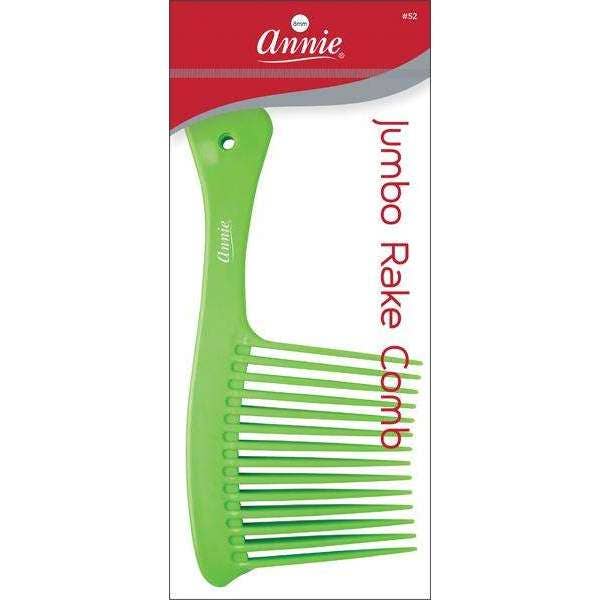 Annie Jumbo Rake Comb, 1 Count, Assorted Color