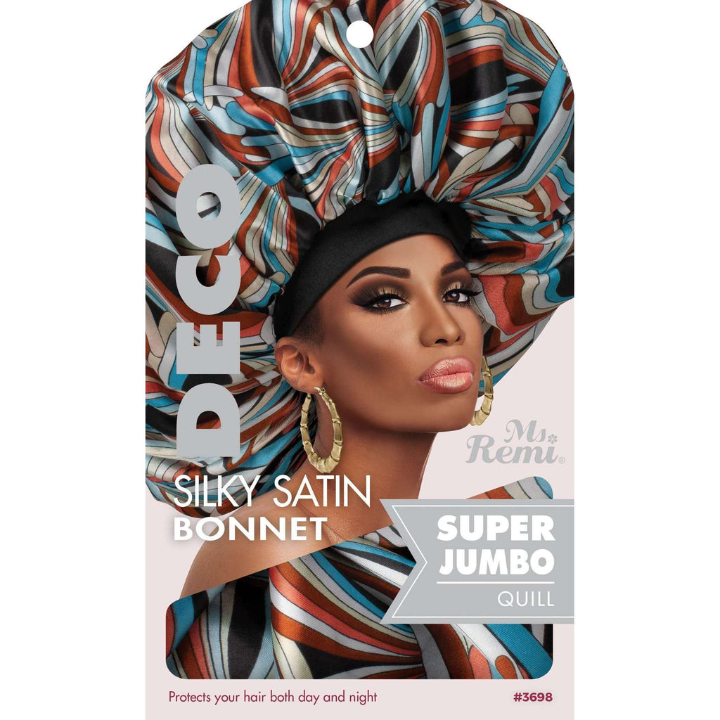 Ms. Remi Deco Silky Satin Bonnet X-Jumbo Assorted Color