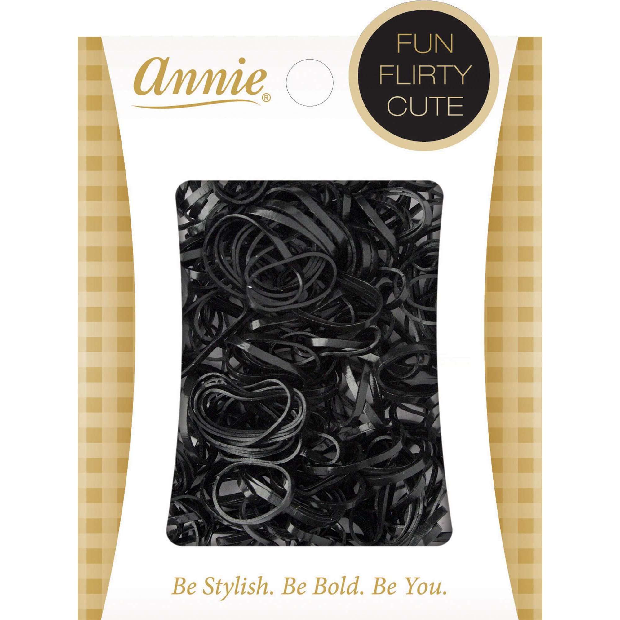 Annie Elastic Band Black (250)