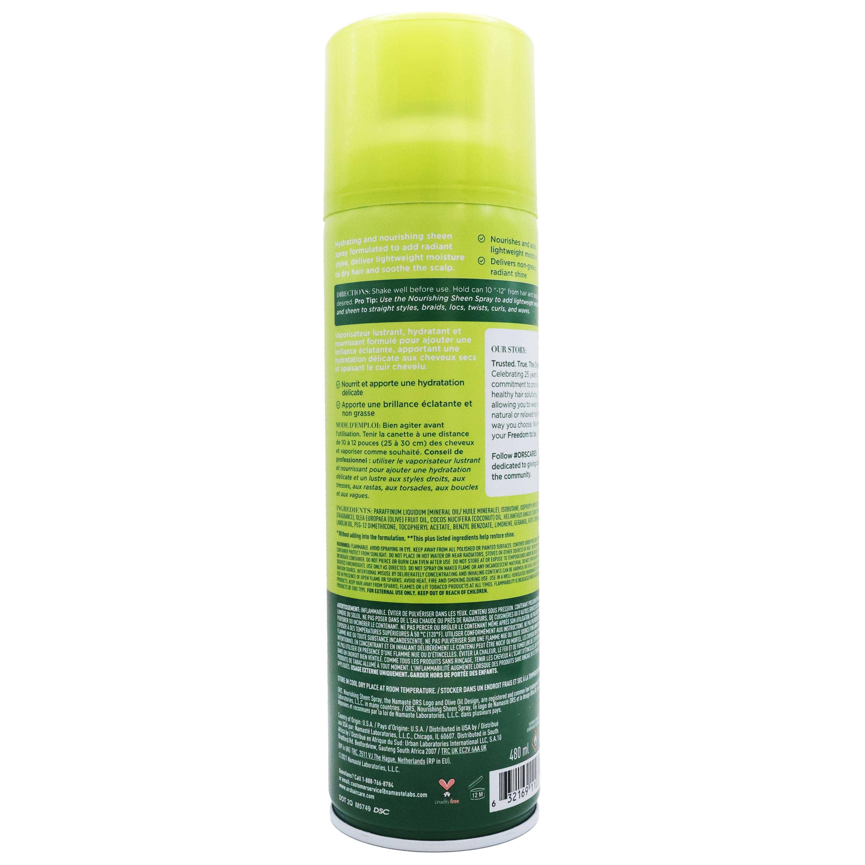 ORS Olive Oil Sheen, 11.5 Oz.