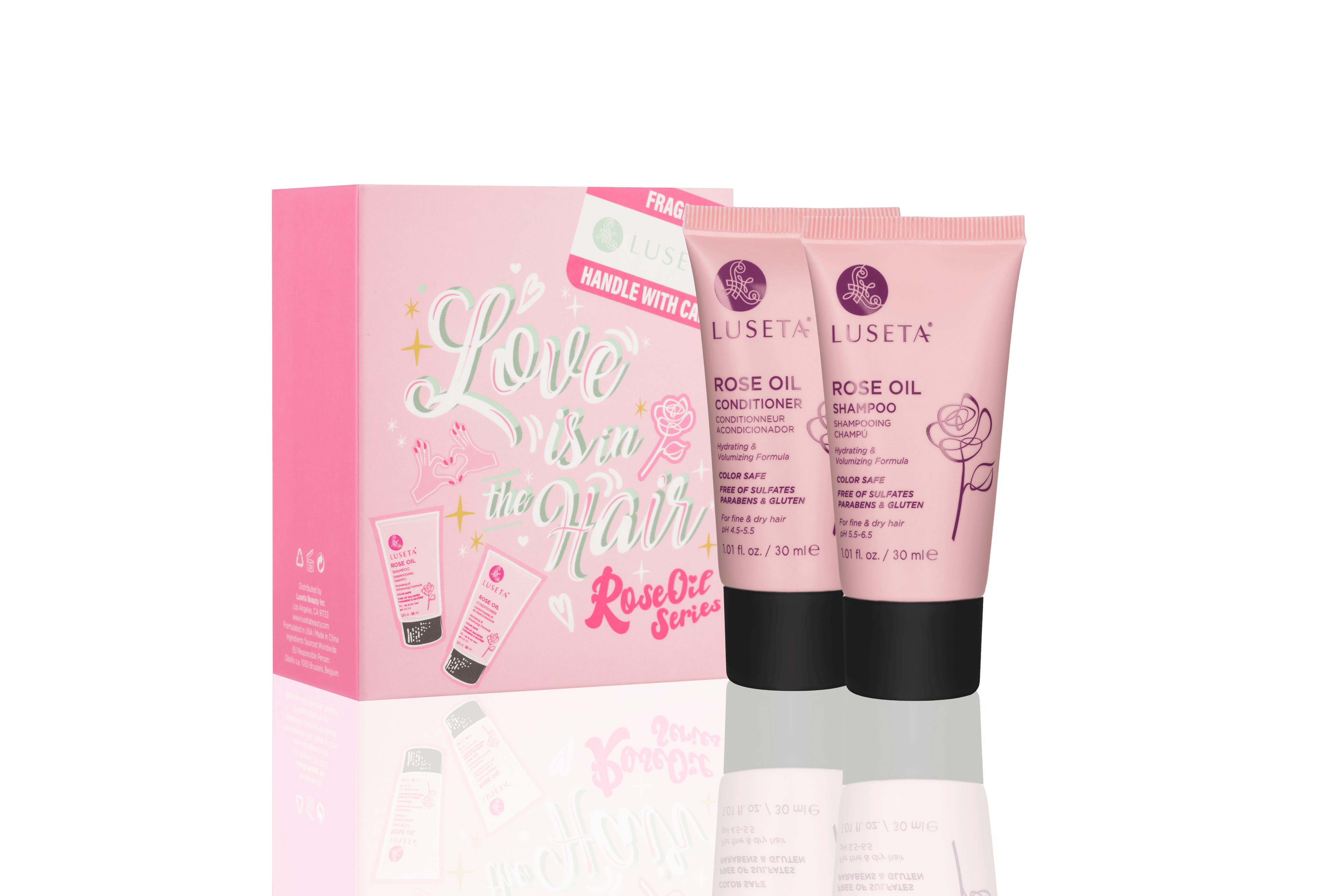 Rose Oil Travel Set - 2 x 1.01oz
