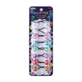 Joy Twin Beads Ponytailer 20mm 8ct Glitter Glow Multicolor