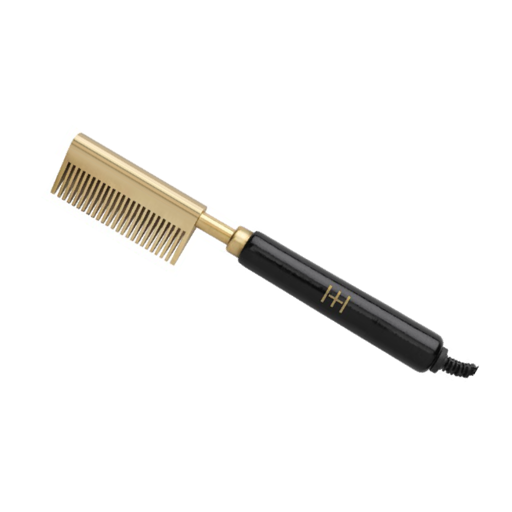 Hot & Hotter Electric Straightening Comb Medium Double Sided