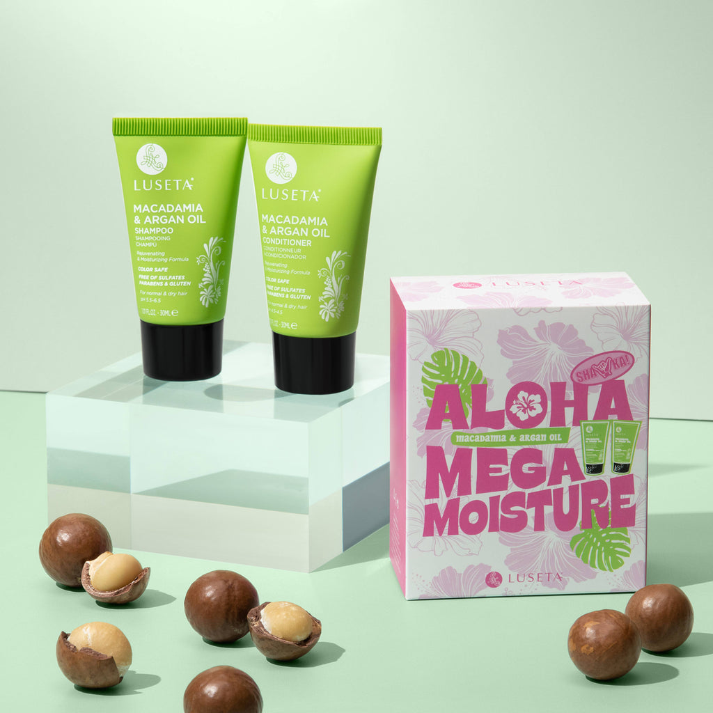 Macadamia & Argan Oil Travel Set - 2 x 1.01oz